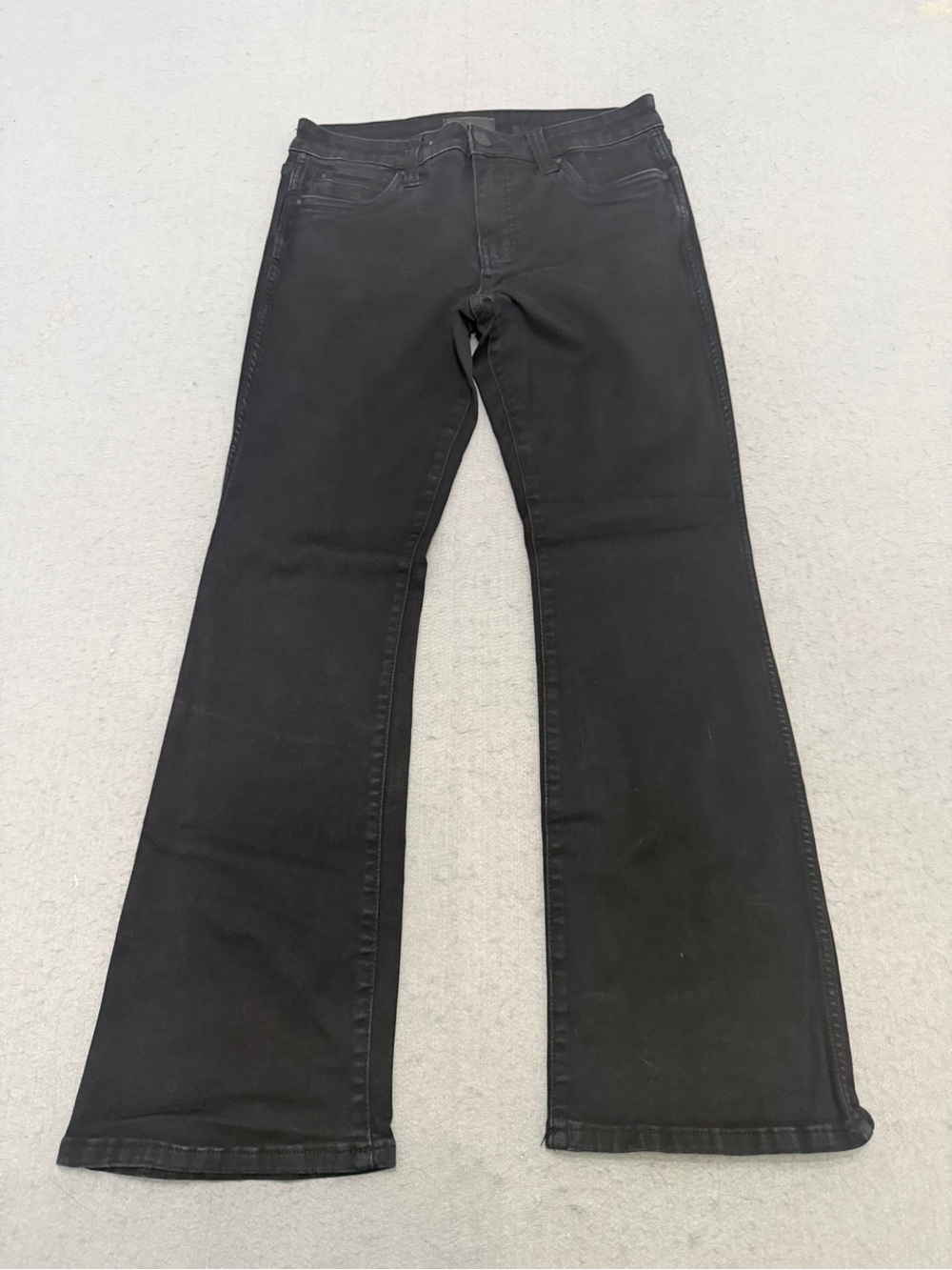 Women’s KUT from the Kloth Black Bootcut Jeans Size 6P Petite Stretch Denim